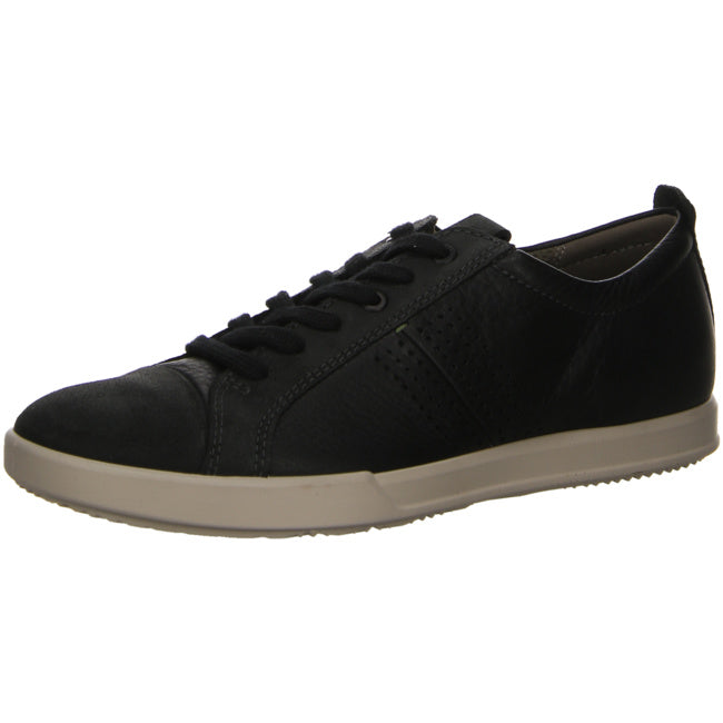 Ecco sporty lace-up shoes for men black - Bartel-Shop