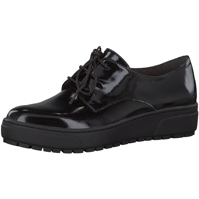 Ecco Sporty lace-up shoes for women black - Bartel-Shop