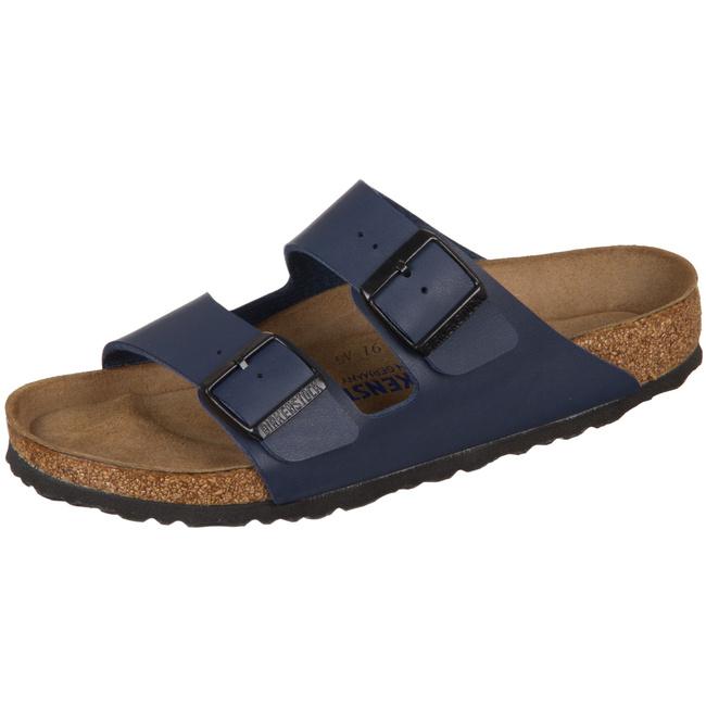Birkenstock Arizona Mens Womens Sandals Slides Shoes Birko-Flor Blue SFB regular - Bartel-Shop