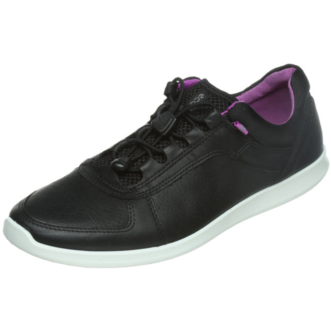Ecco Sporty lace-up shoes for women black - Bartel-Shop
