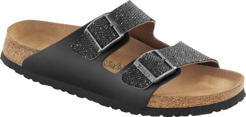 Birkis mule arizona herringbone gray - Bartel-Shop