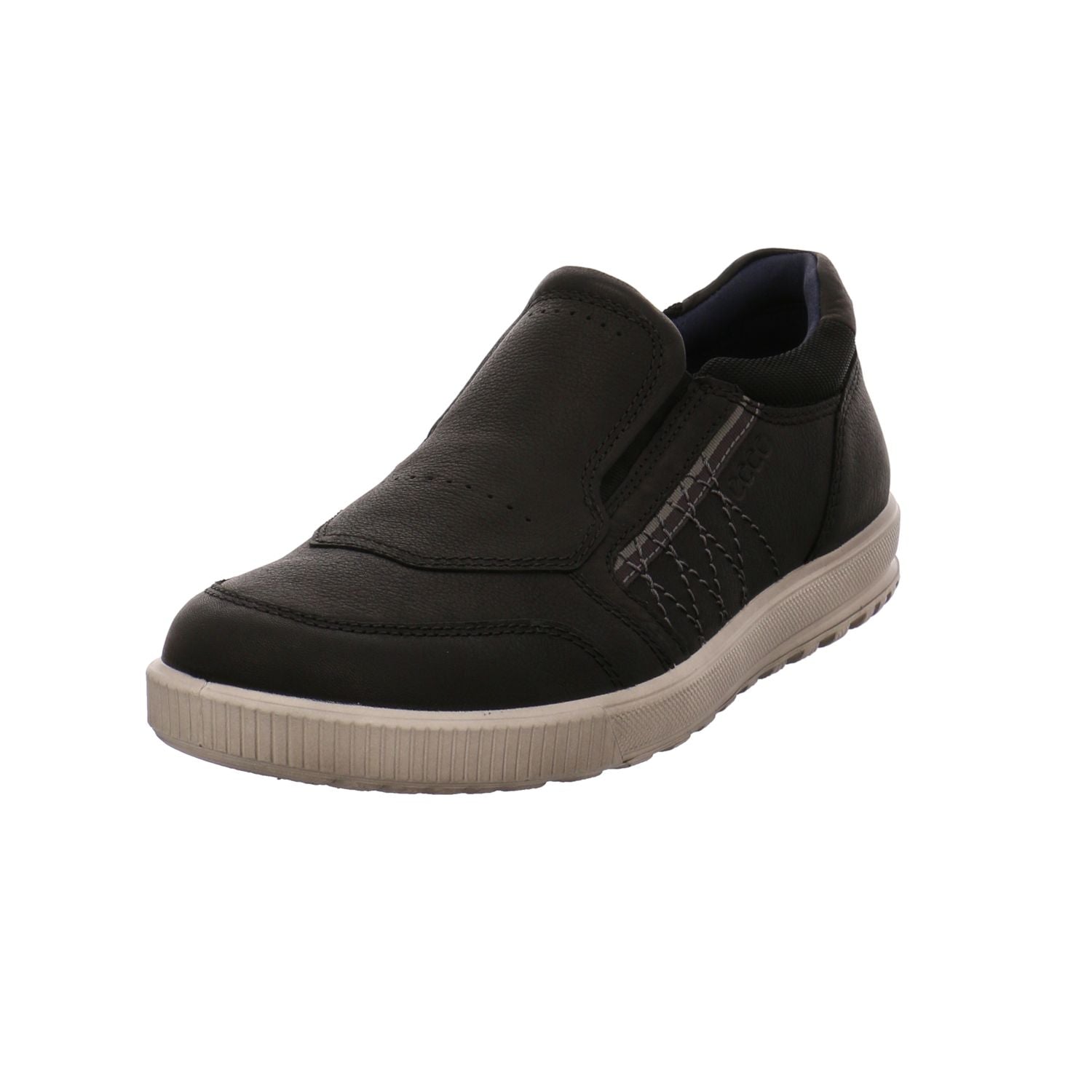 Ecco Comfort Slip-ons black black oiled Nubuk - Bartel-Shop