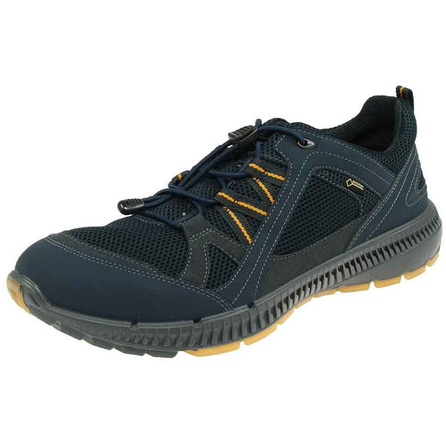 Ecco Sporty lace-up shoes for men blue - Bartel-Shop