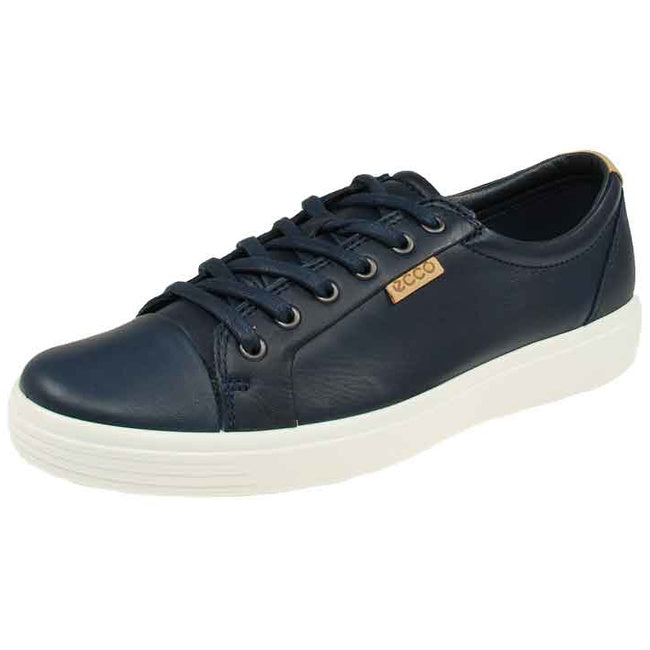 Ecco comfortable lace-up shoes for women blue - Bartel-Shop