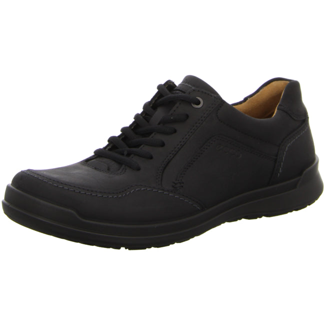 Ecco comfortable lace-up shoes for men black - Bartel-Shop