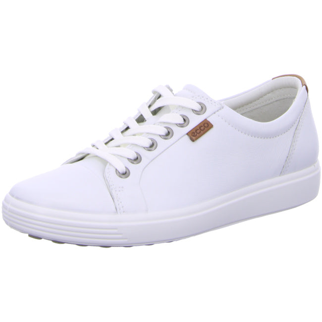 Ecco comfortable lace-up shoes for women White - Bartel-Shop