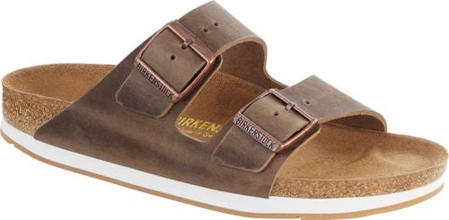 Birkenstock mule Arizona FL tabacco brown oiled leather - Bartel-Shop