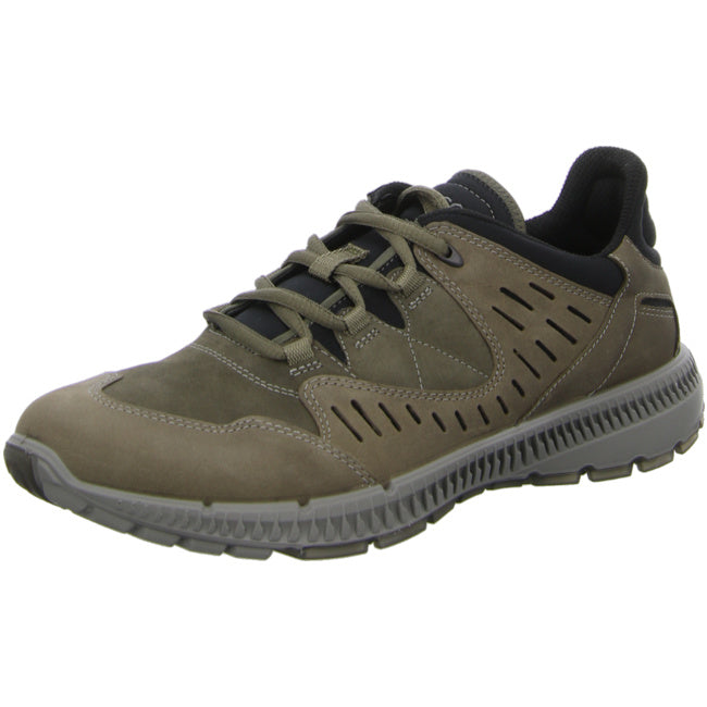Ecco sporty lace-up shoes for men beige - Bartel-Shop
