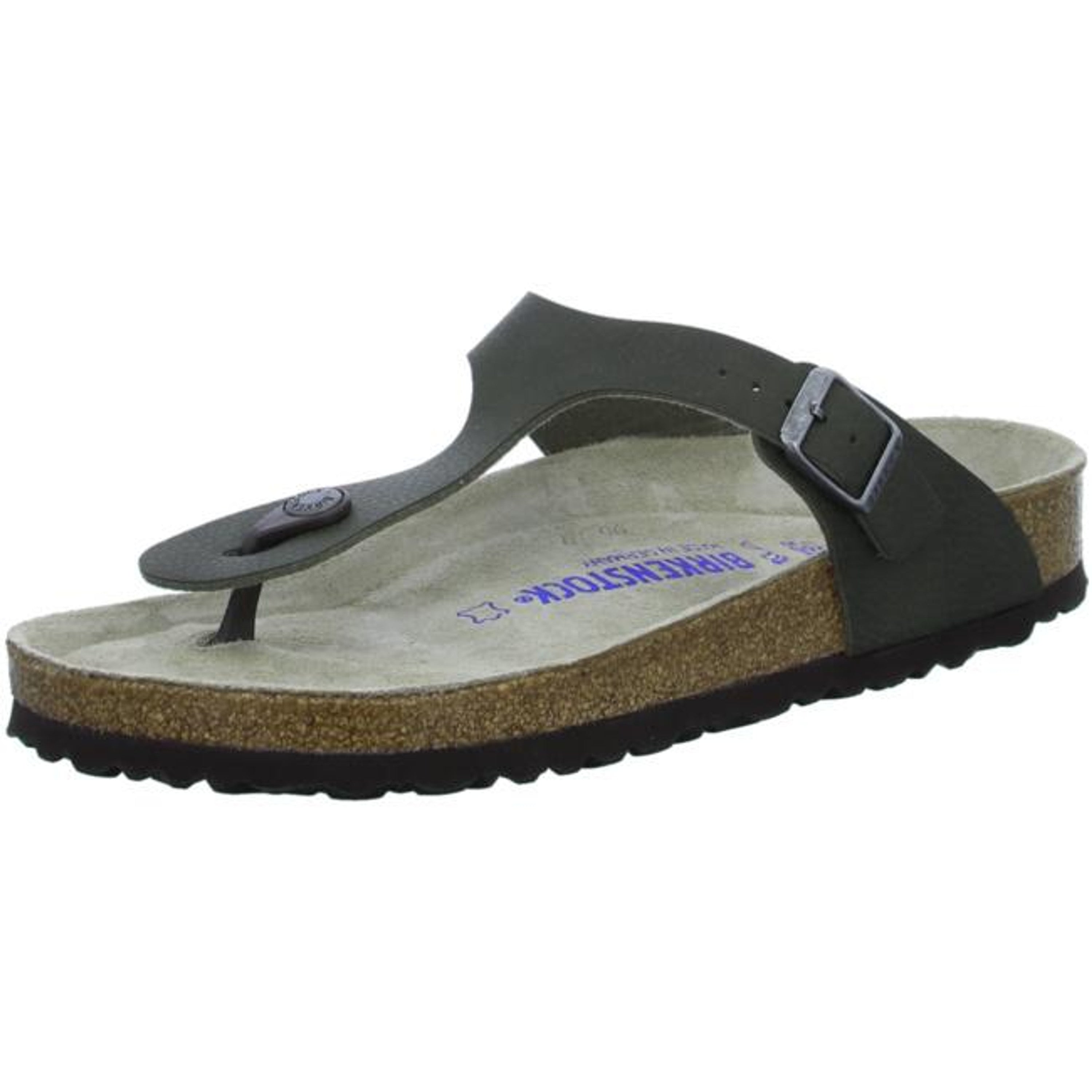 Birkenstock Gizeh Desert Soil Green Sandals Thongs Flip Flops regular SFB - Bartel-Shop