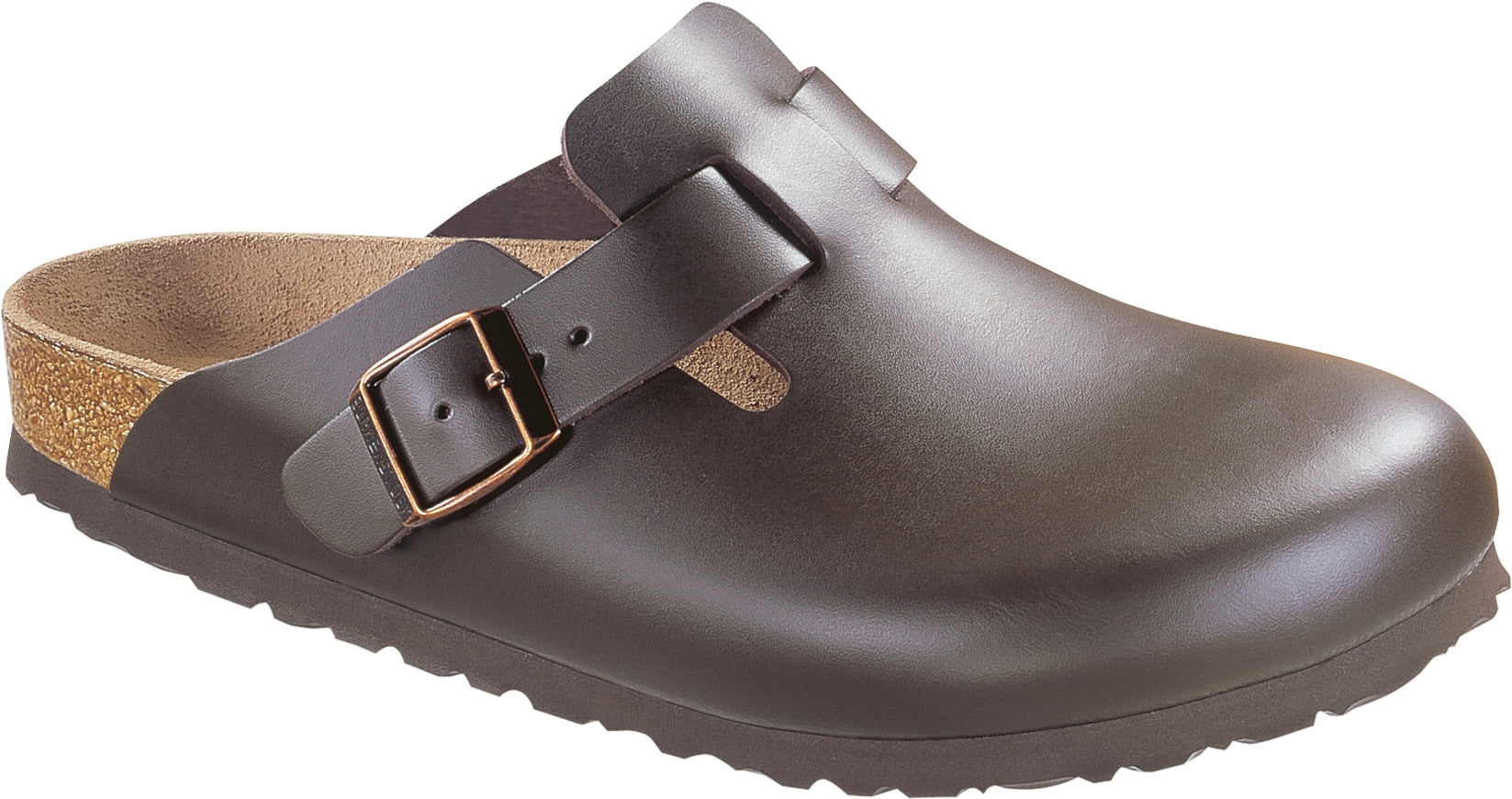 Birkenstock Boston Clogs Mules Slippers Leather Blue Black Brown - Bartel-Shop