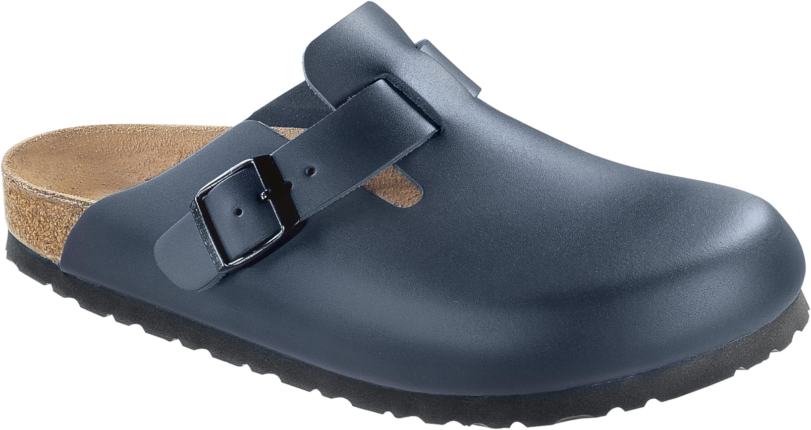 Birkenstock Boston Clogs Mules Slippers Leather Blue Black Brown - Bartel-Shop