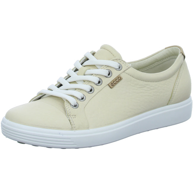 Ecco sporty lace-up shoes for women beige - Bartel-Shop