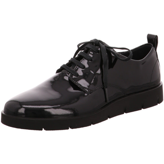 Ecco elegant lace-up shoes for women black - Bartel-Shop