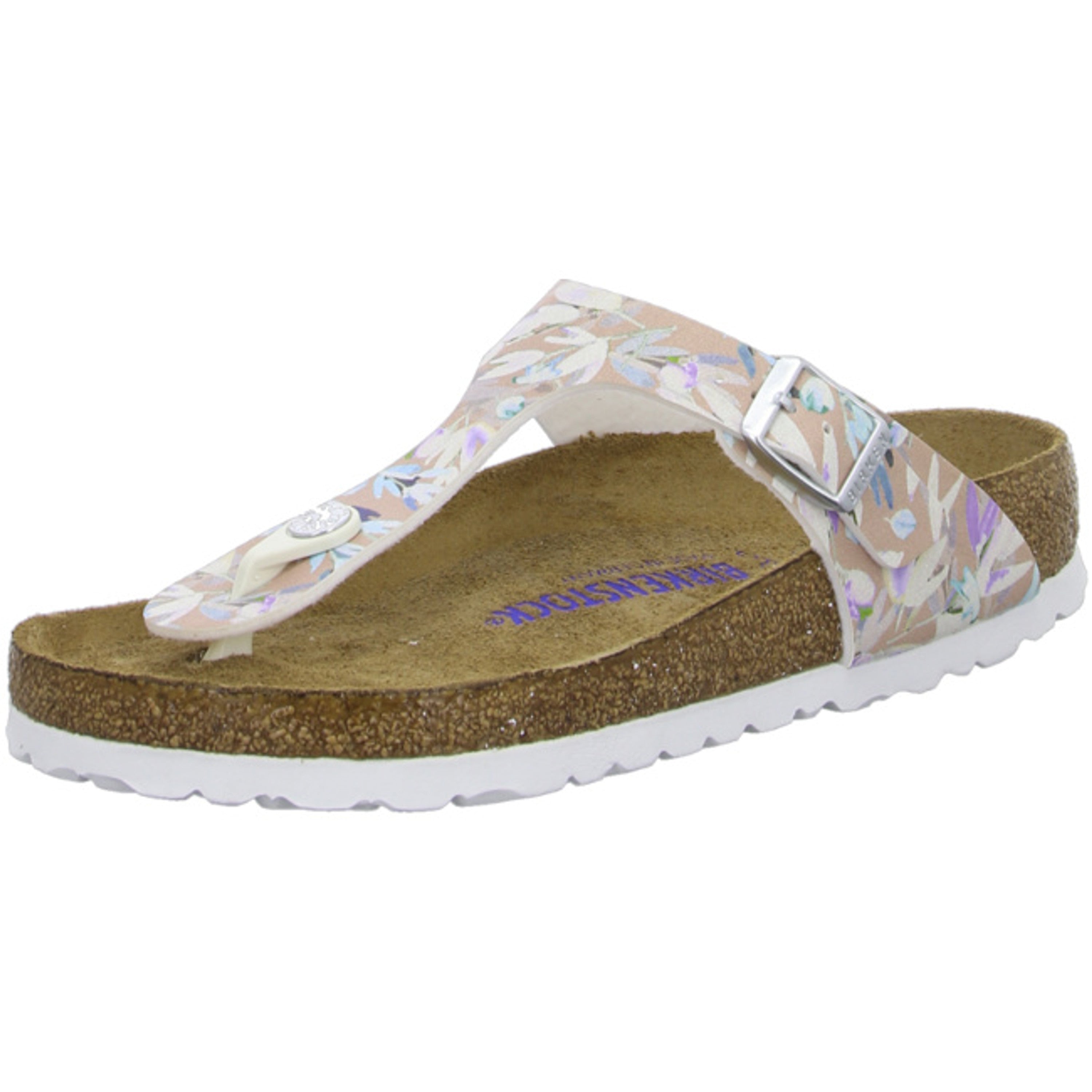 Birkenstock Gizeh Thongs regular Floral Fades Crystal Rose Birko Flor Flip Flops Shoes SFB Sandals Slippers - Bartel-Shop