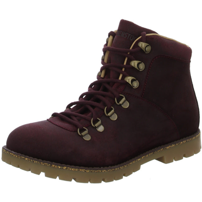 Birkenstock Jackson Boots narrow Burgundy Nubuck Shoes Ankle Sandals Slippers - Bartel-Shop