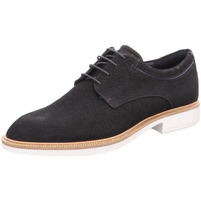 Ecco elegant lace-up shoes for men black - Bartel-Shop