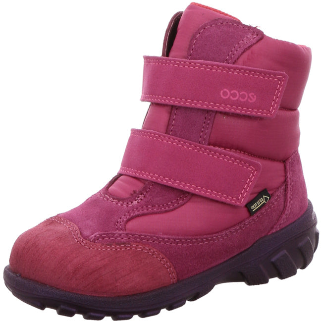 Ecco velcro boots for babies pink - Bartel-Shop