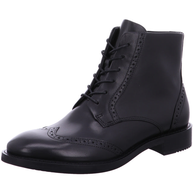 Ecco lace-up ankle boots for women black - Bartel-Shop