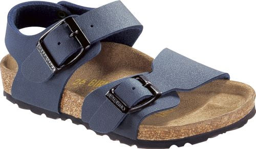 Birkenstock sandal New York BF nubuck navy - Bartel-Shop