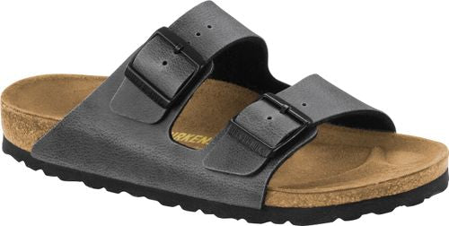 Birkenstock mule Arizona BF pull up anthracite - Bartel-Shop