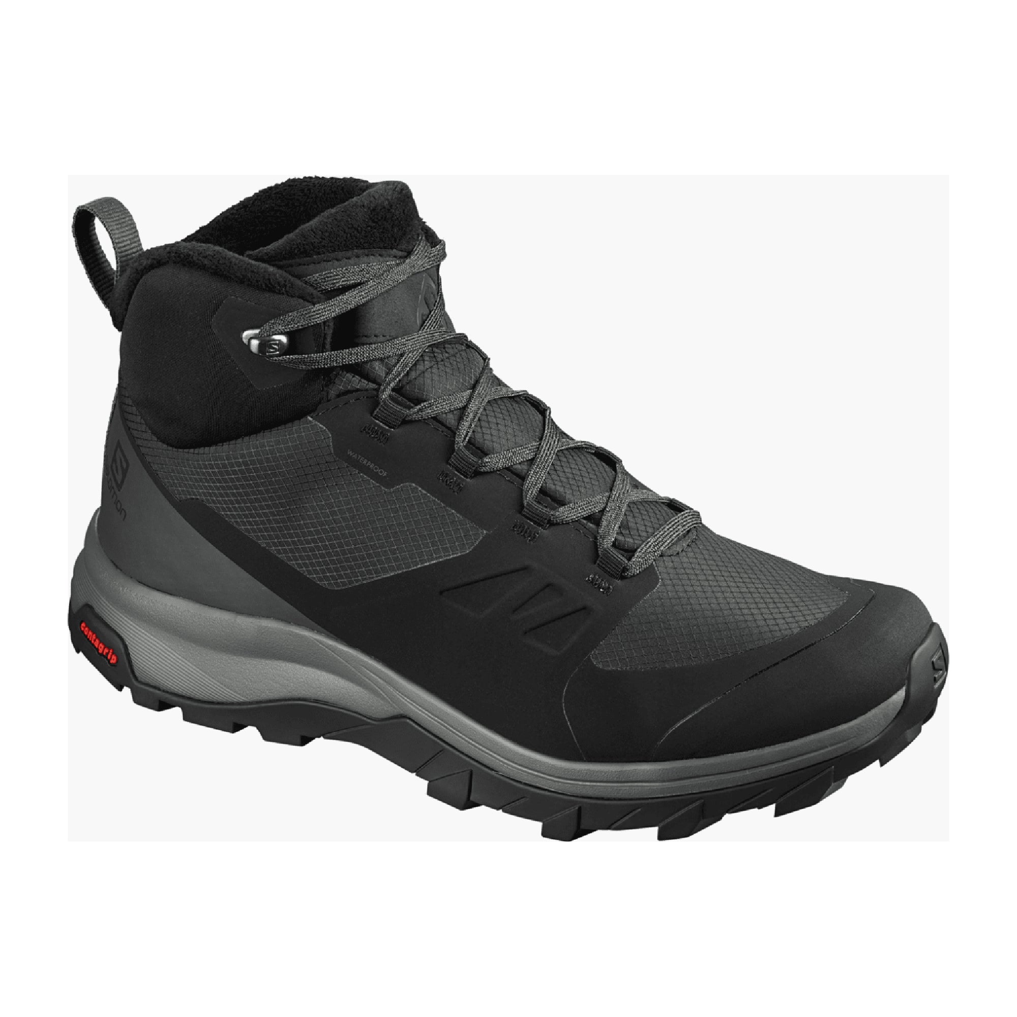 Salomon Outsnap Waterproof for men, black, shoes