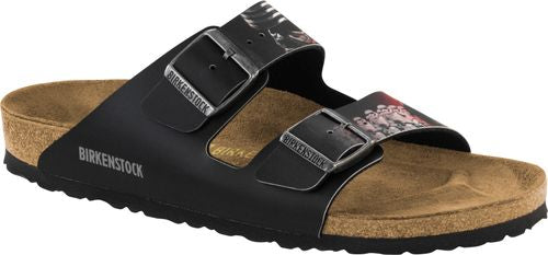 Birkenstock mules Arizona kylo ren black red - Bartel-Shop