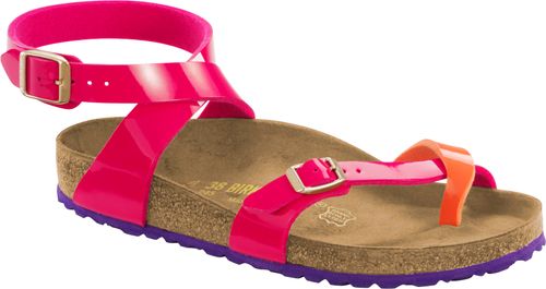 Birkenstock thong sandal Yara BFLA tropical orange pink - Bartel-Shop