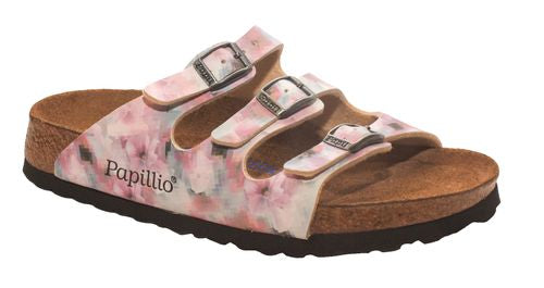 Birkenstock Papillio mule Florida BF pixel rose - Bartel-Shop