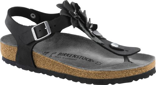 Birkenstock thong sandal Kairo Flower black NL - Bartel-Shop