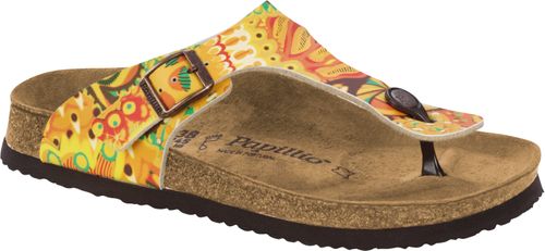 Birkenstock Papillio mule Gizeh african wax gold - Bartel-Shop