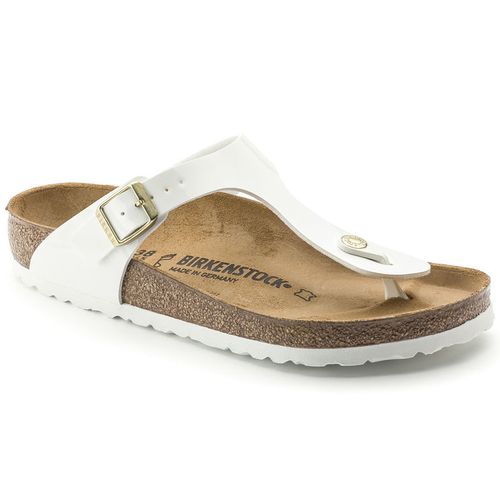 Birkenstock thong sandal Gizeh white BF - Bartel-Shop