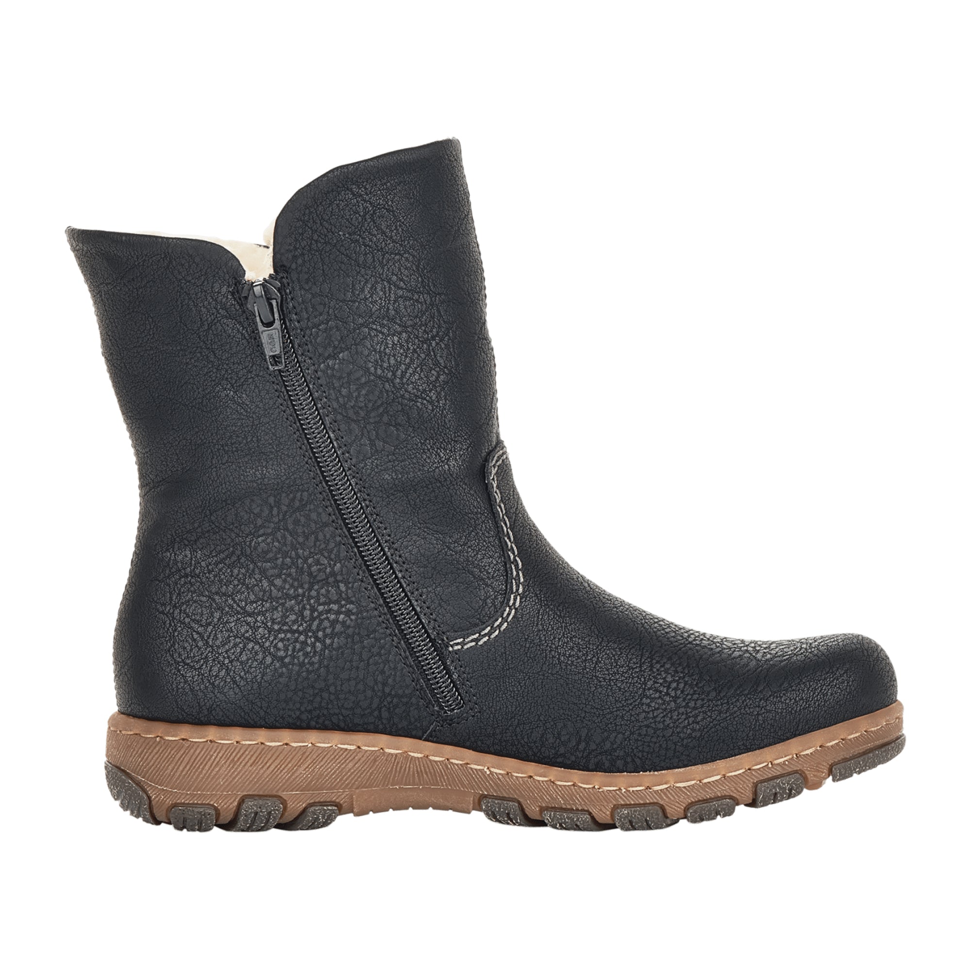 Rieker HWK Black Women's Boots for Ladies - Bartel-Shop
