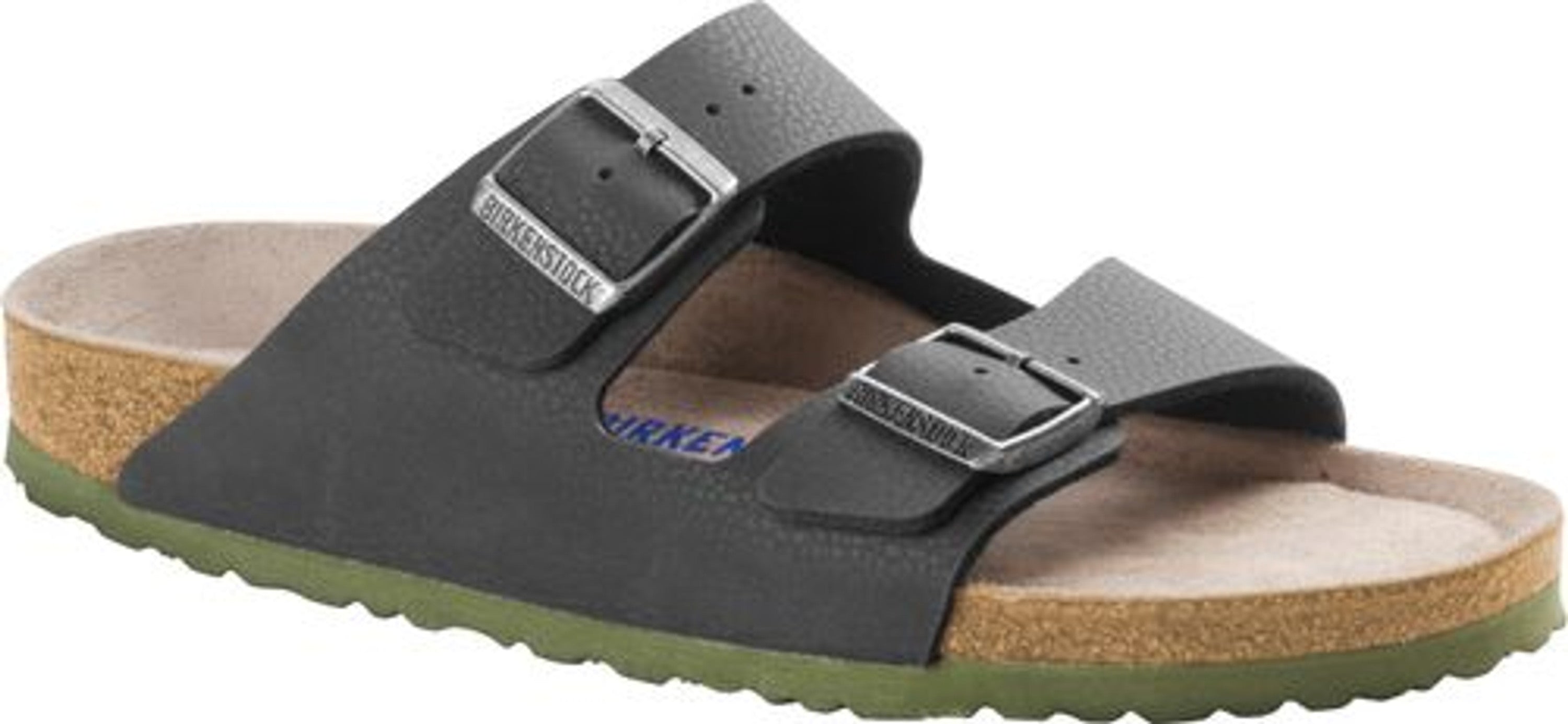 Birkenstock Arizona mules blue Birko-Flor - Bartel-Shop