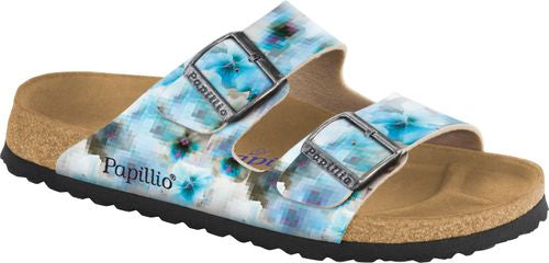 Birkenstock Papillio mule sandal Arizona BF pixel blue - Bartel-Shop