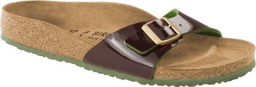 Birkenstock Madrid BF two tone espresso - Bartel-Shop