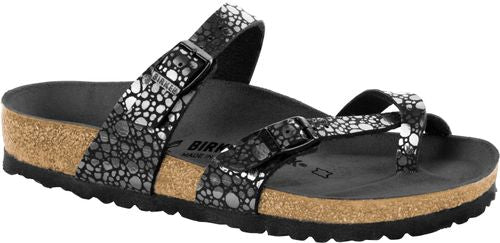 Birkenstock thong sandals Mayari metallic stones black - Bartel-Shop