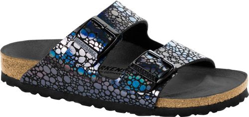 Birkenstock mule Arizona metallic stones black - Bartel-Shop