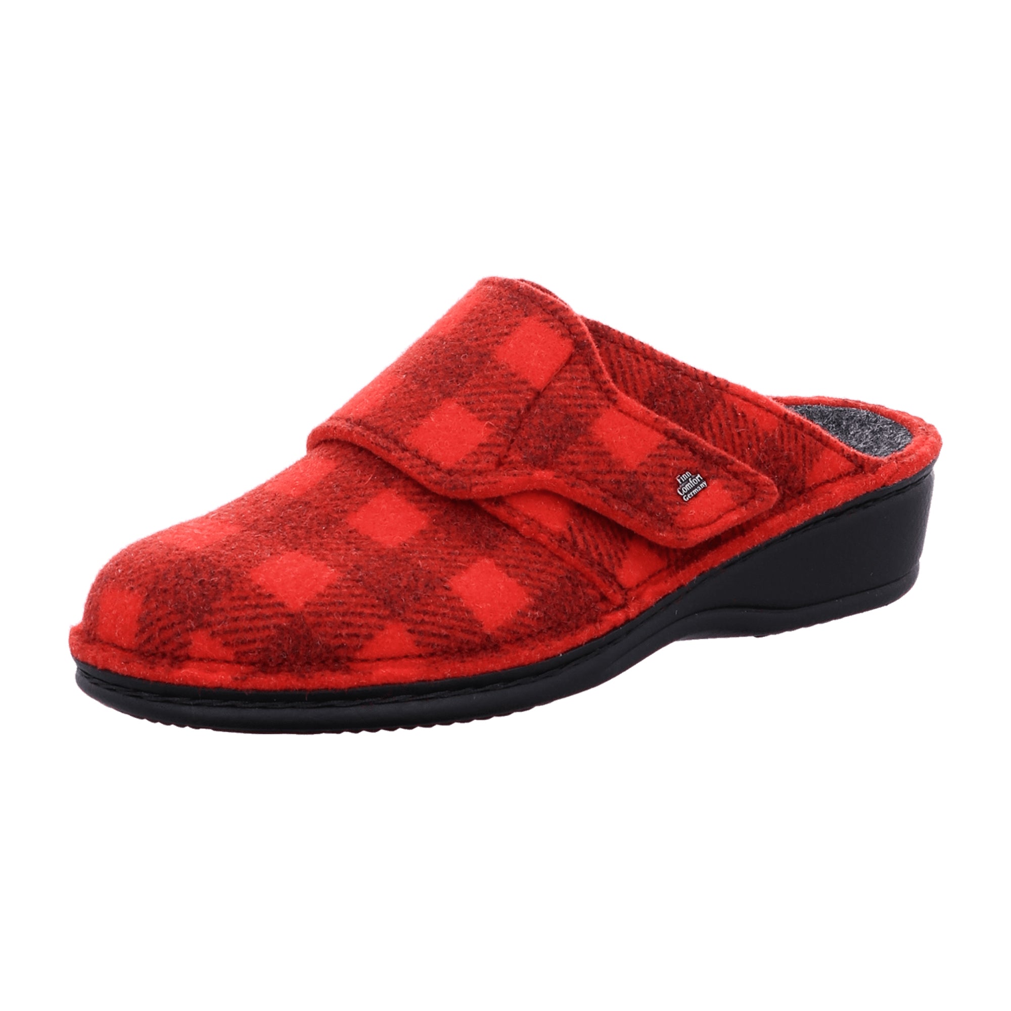 Finn Comfort Andermatt Women’s Red Comfort Slippers - Stylish & Durable
