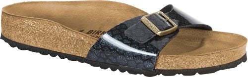 Birkenstock Madrid BF magic snake black - Bartel-Shop
