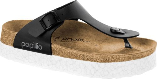 Birkenstock sandal Gizeh Monochrome marble black - Bartel-Shop