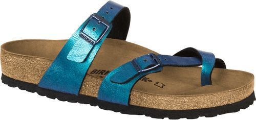 Birkenstock Mayari thong sandal graceful gemm blue - Bartel-Shop