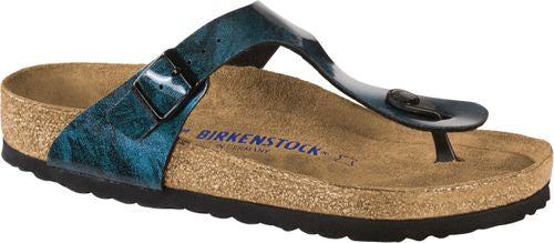 Birkenstock thong sandal Gizeh BF iride strong blue - Bartel-Shop