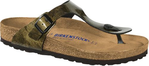 Birkenstock thong sandal Gizeh BF iride strong gold - Bartel-Shop