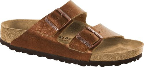Birkenstock mule Arizona washed metallic antique copper NL - Bartel-Shop