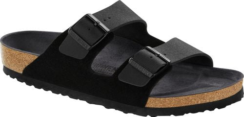 Birkenstock mule Arizona asphalt black NL / VL - Bartel-Shop