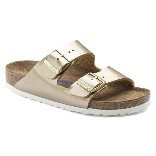 Birkenstock mule Arizona speculum platinum - Bartel-Shop