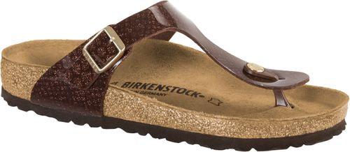 Birkenstock thong sandal Gizeh BF magic snake brown - Bartel-Shop