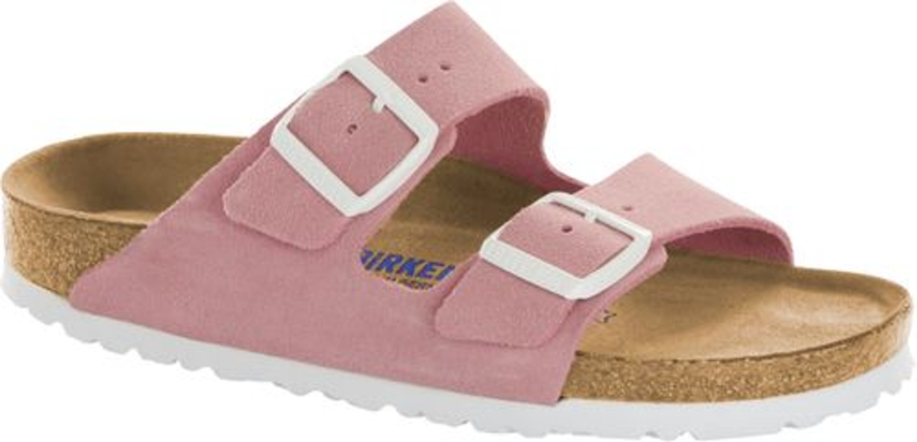 Birkenstock Arizona mules rose Velor - Bartel-Shop