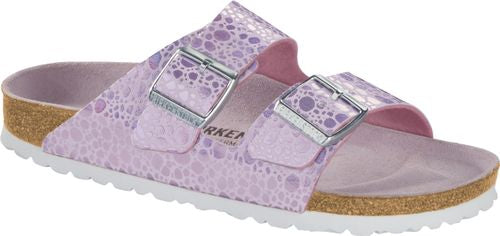 Birkenstock mule Arizona metallic stones lilac - Bartel-Shop