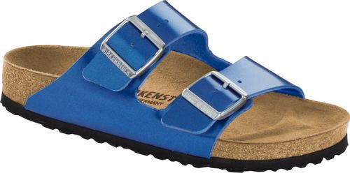 Birkenstock mule Arizona electric metallic ocean - Bartel-Shop